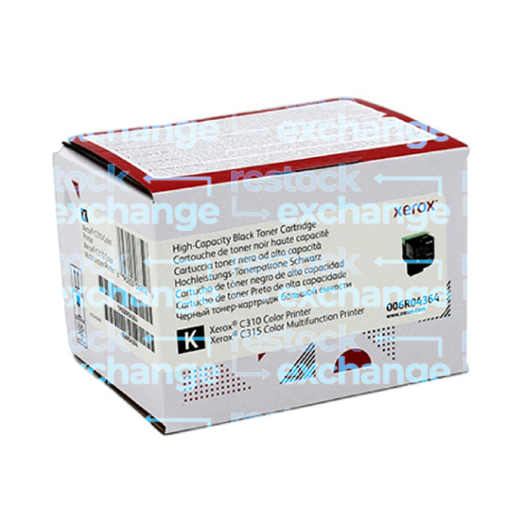 Xerox 006R04364 C310 H/C Black Toner Cartridge