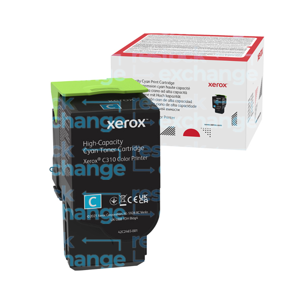 Xerox 006R04365 C310 H/C Cyan Toner Cartridge