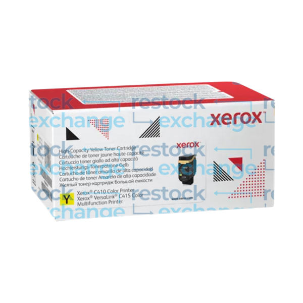 Xerox 006R04688 C410 H/C Yellow Toner Cartridge