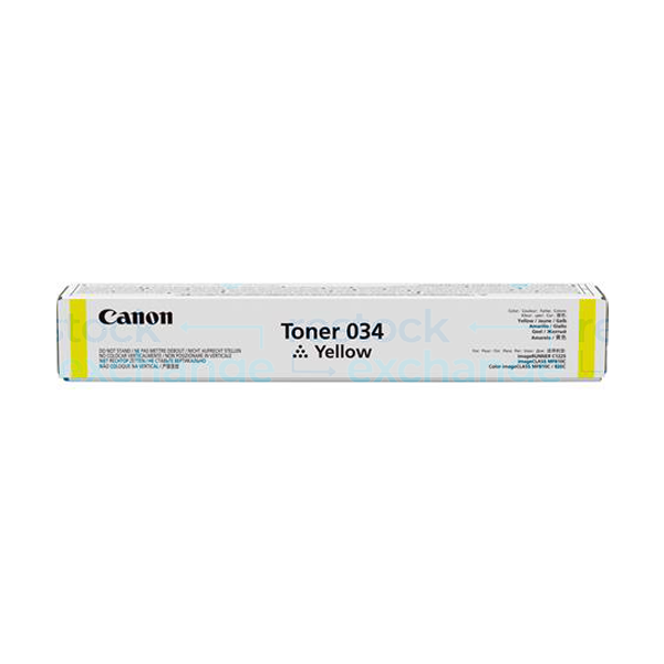 Canon Toner 034 Yellow
