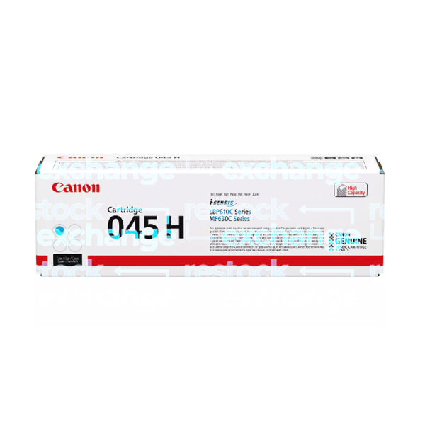 Canon Cartridge 045H High Yield Cyan Toner