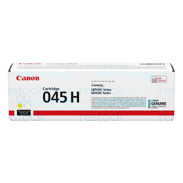 Canon Cartridge 045H High Yield Yellow Toner