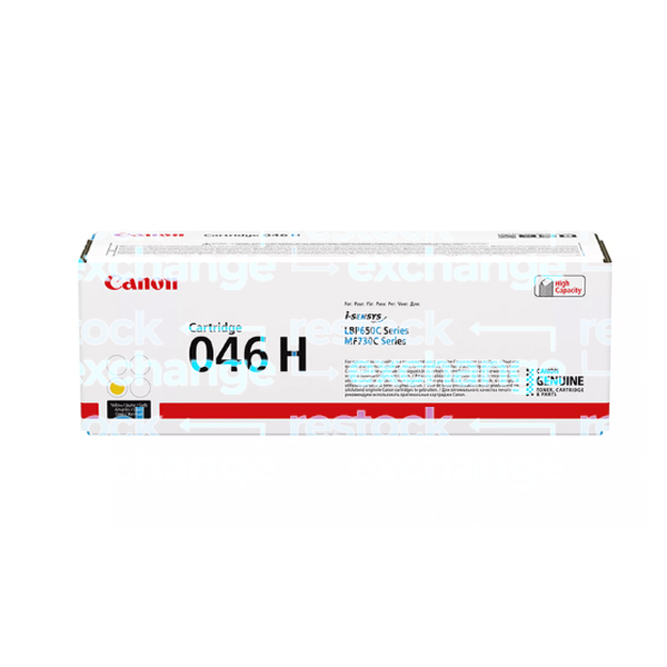 Canon Cartridge 046H High Yield Yellow Toner