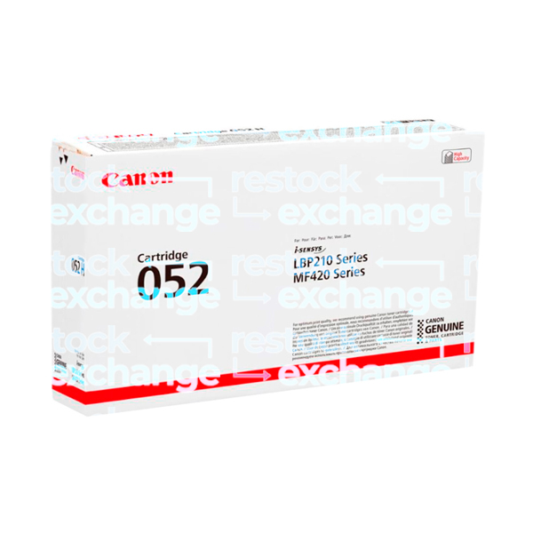 Canon Cartridge 052 Black Toner