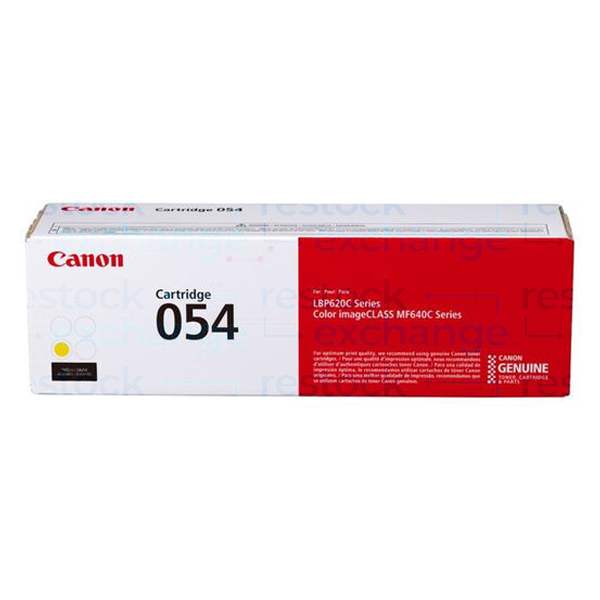 Canon Cartridge 054 Yellow Toner