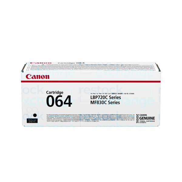 Canon Cartridge 064 Black Toner