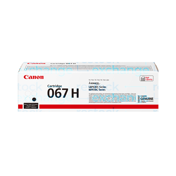 Canon Cartridge 067H High Yield Black Toner