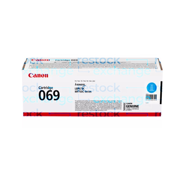 Canon Cartridge 069 Cyan Toner