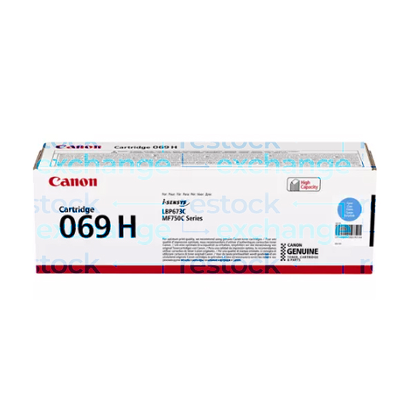 Canon Cartridge 069H High Yield Cyan Toner