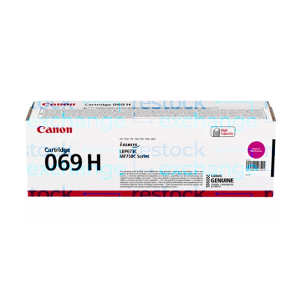 Canon Cartridge 069H High Yield Magenta Toner