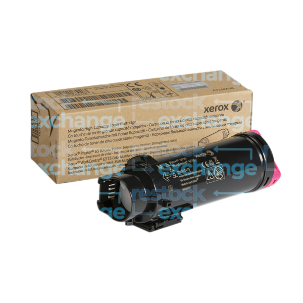 Xerox 106R03478 6510 H/C Magenta Toner Cartridge