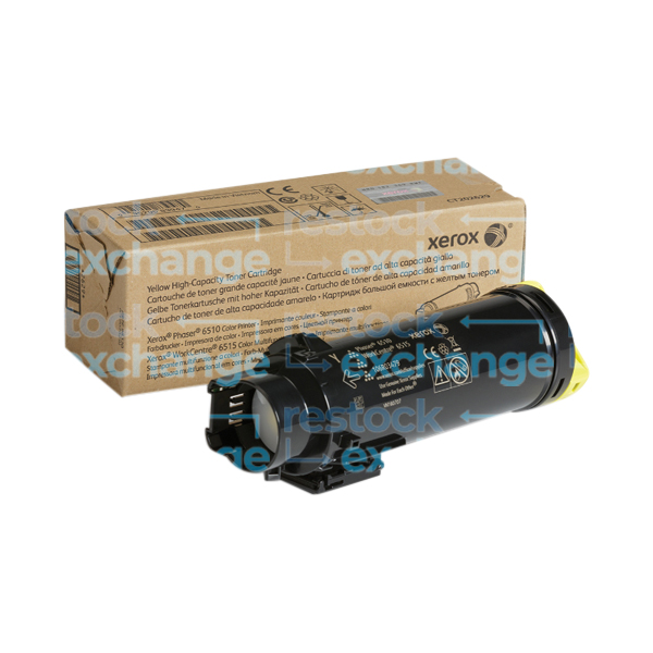 Xerox 106R03479 6510 H/C Yellow Toner Cartridge