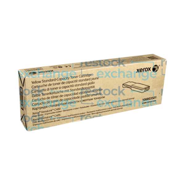 Xerox 106R03501 C400 Yellow Toner Cartridge