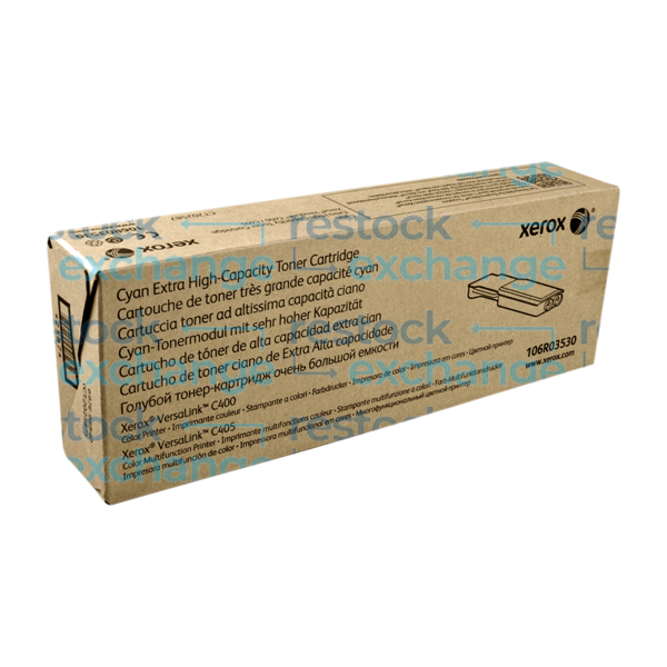 Xerox 106R03530 C400 Extra H/C Cyan Toner Cartridge