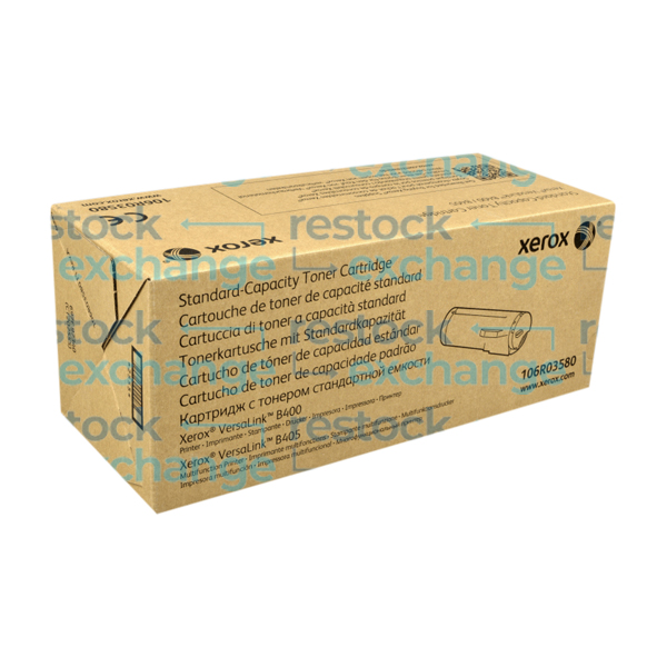 Xerox 106R03580 B400 Black Toner Cartridge