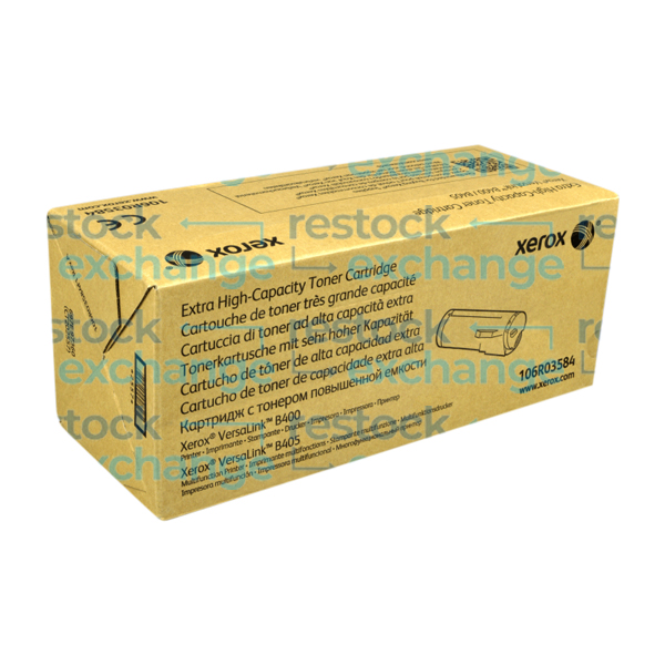 Xerox 106R03584 B400 Extra H/C Black Toner Cartridge
