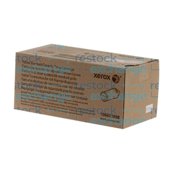 Xerox 106R03898 C600 Yellow Toner Cartridge