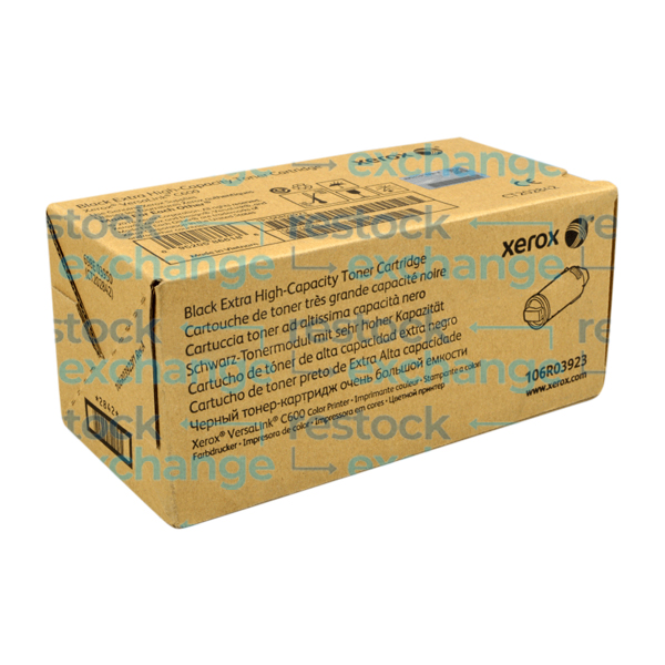 Xerox 106R03923 C600 Extra H/C Black Toner Cartridge