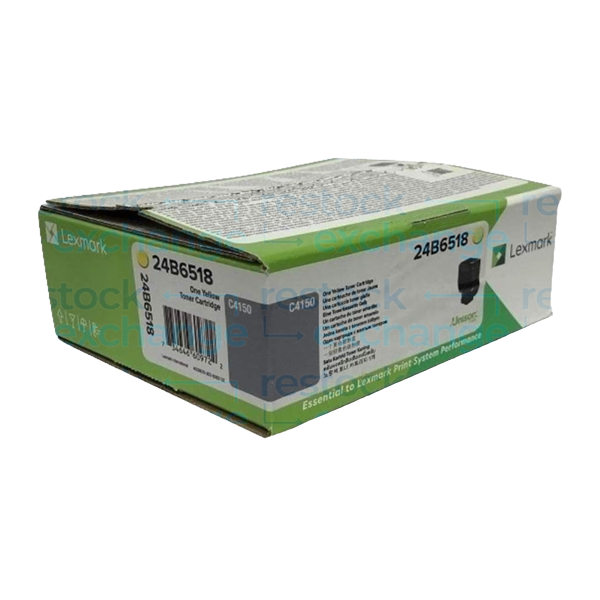 Lexmark 24B6518 Yellow Toner Cartridge