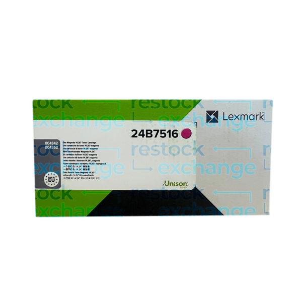 Lexmark 24B7516 Magenta Toner Cartridge