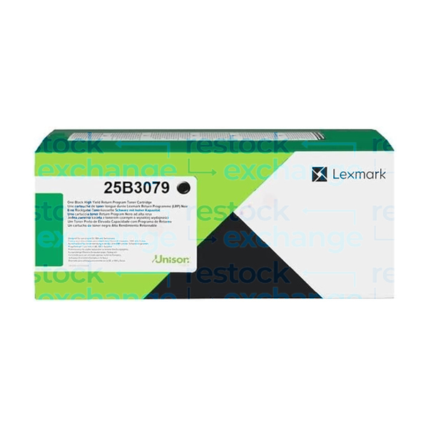 Lexmark 25B3079 Black Toner Cartridge