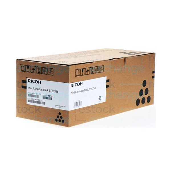 Ricoh 407531 SP C252E Print Cartridge Black