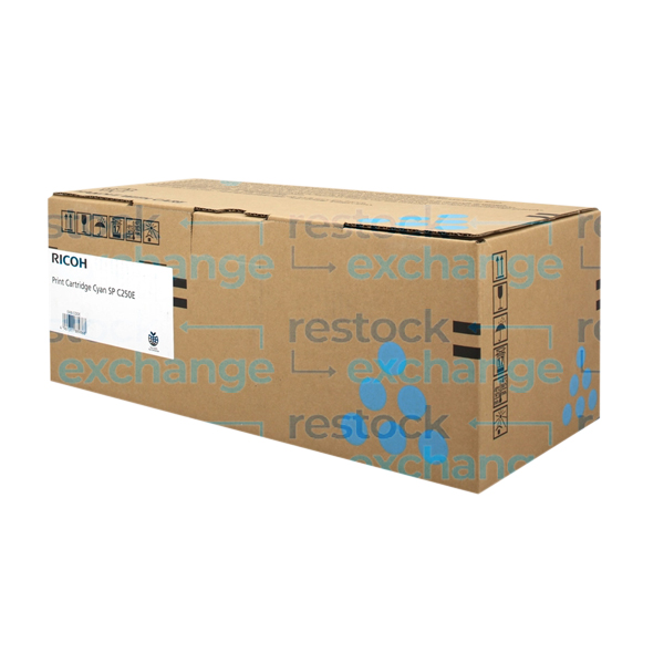 Ricoh 407544 SP C250E Print Cartridge Cyan