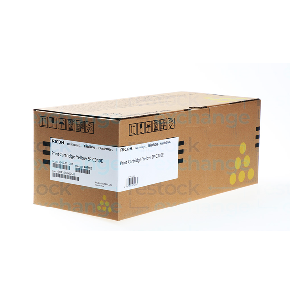 Ricoh 407902 SP C340E Print Cartridge Yellow