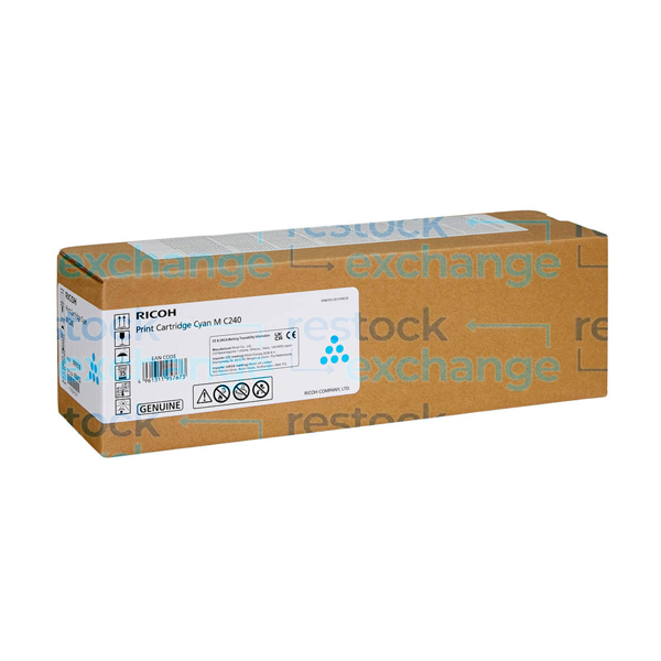 Ricoh 408452 M C240 Print Cartridge Cyan