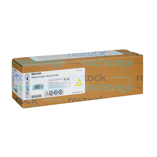 Ricoh 408454 M C240 Print Cartridge Yellow