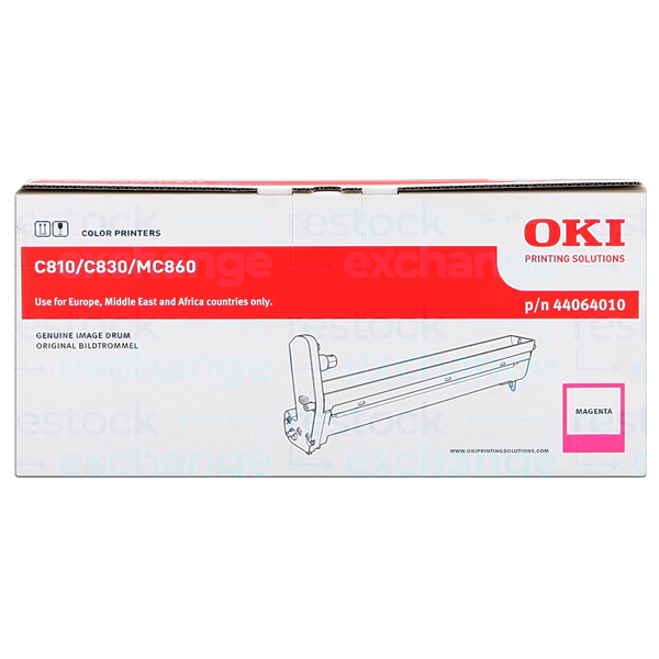 Oki 44064010 C801/C810 Magenta Image Drum