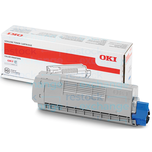 Oki 44315307 C610 Cyan Toner Cartridge