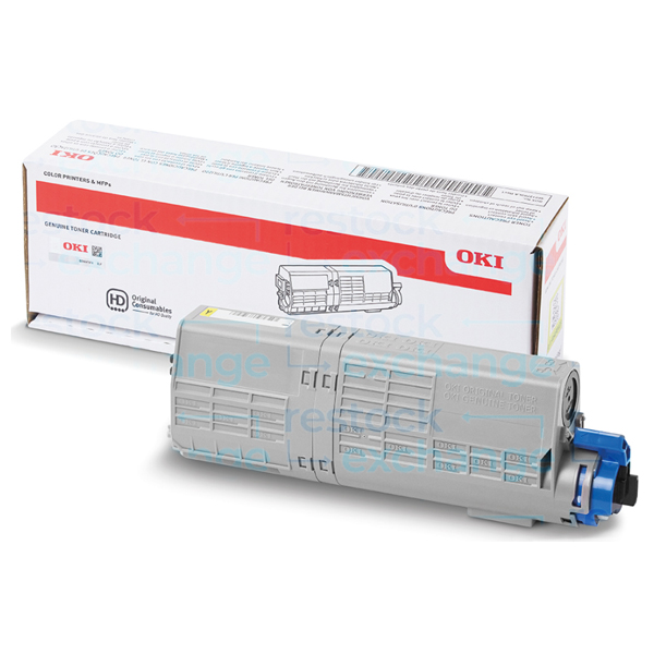 Oki 44469722 C510 H/C Yellow Toner Cartridge