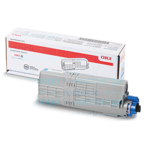 Oki 44469724 C510 H/C Cyan Toner Cartridge