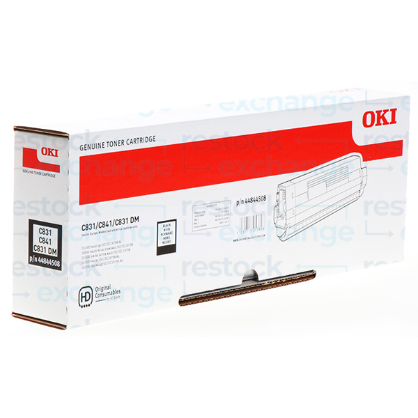 Oki 44844508 C831/C841 Black Toner Cartridge