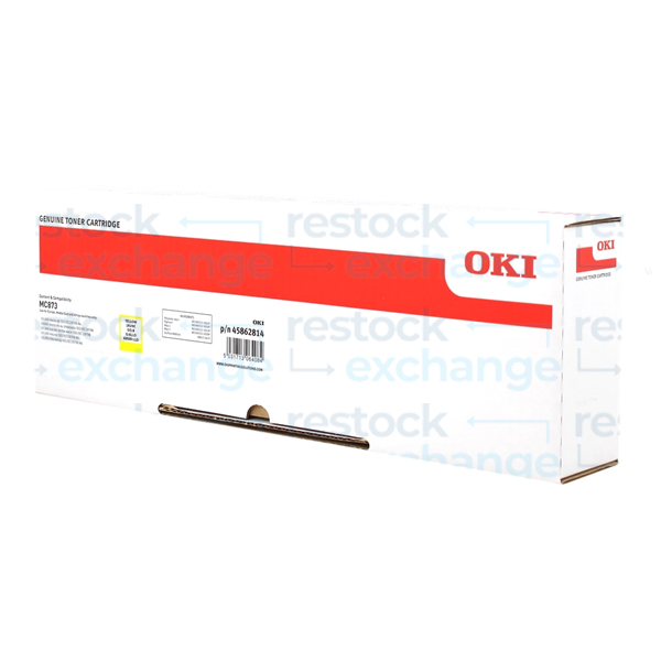 Oki 45862814 MC873 H/C Yellow Toner Cartridge