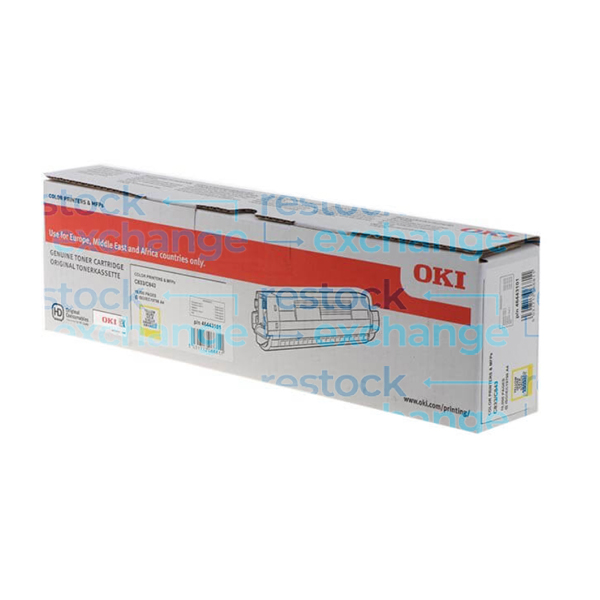 Oki 46443101 C833 H/C Yellow Toner Cartridge