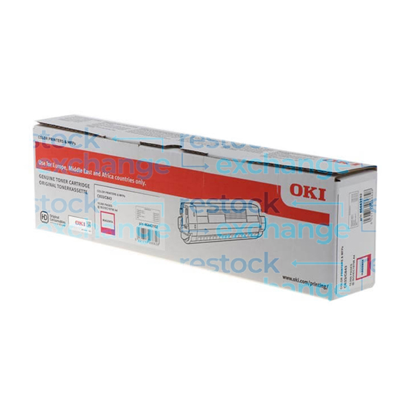 Oki 46443102 C833 H/C Magenta Toner Cartridge