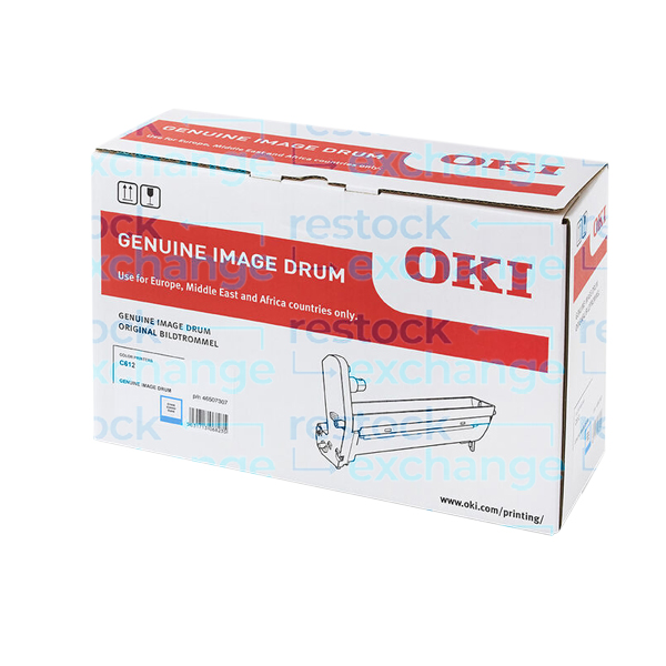 Oki 46507307 C612 Cyan Image Drum