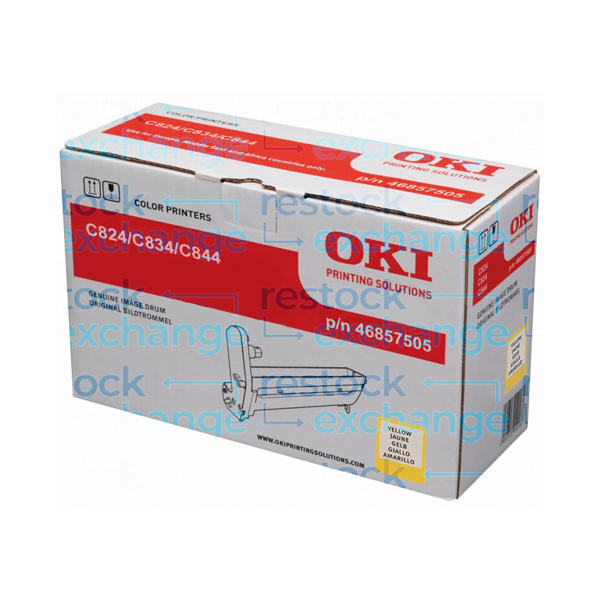 Oki 46857505 C824/C834 Yellow Image Drum