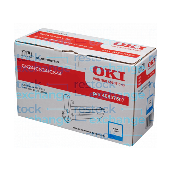 Oki 46857507 C824/C834 Cyan Image Drum