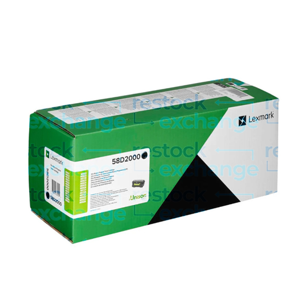Lexmark 58D2000 Black Toner Cartridge