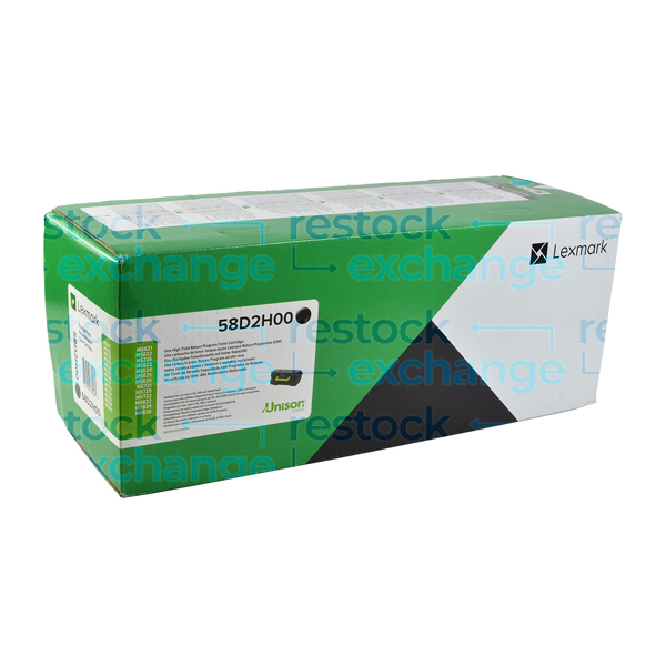Lexmark 58D2H00 H/Y Black Toner Cartridge