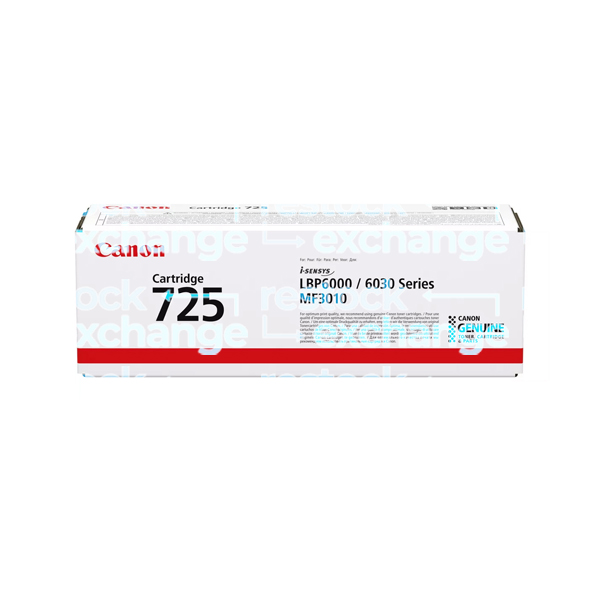 Canon Cartridge 725 Black Toner