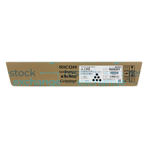 Ricoh 842601 IM C300 Print Cartridge Black