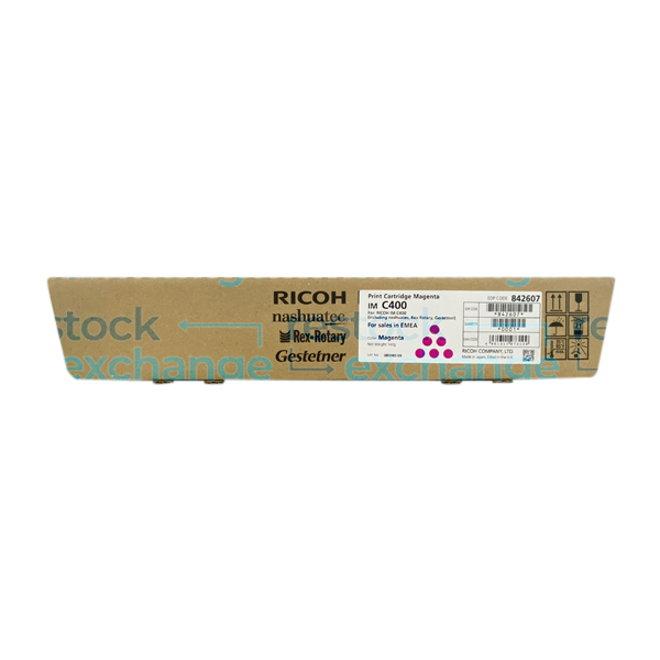 Ricoh 842607 IM C400 Print Cartridge Magenta