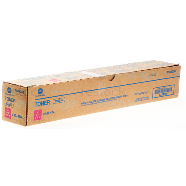 Konica Minolta TN321M Magenta Toner A33K350