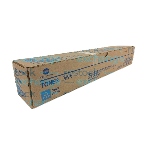 Konica Minolta TN221C Cyan Toner A8K3450