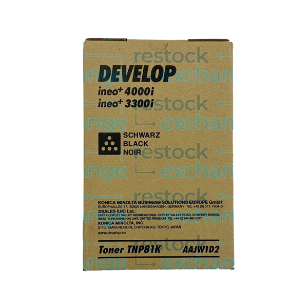 Develop Toner TNP81K Black AAJW1D2