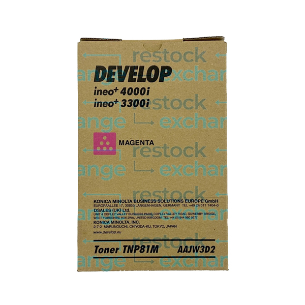 Develop Toner TNP81M Magenta AAJW3D2